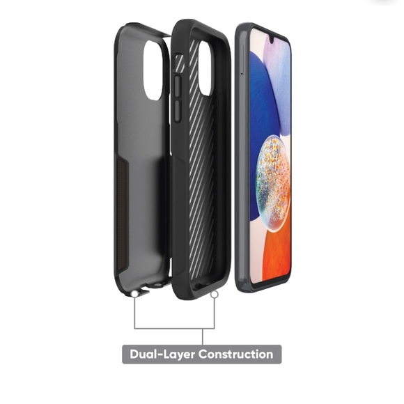 NEW Samsung Galaxy A14 5G Slim Rugged Phone Case, Red - Picture 4 of 10